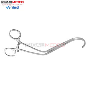Pinza para tejido vascular atraumática, equipo quirúrgico médico para manipulación de tejidos, hemostática, veterinaria, de grado quirúrgico duradero - Product Image 2