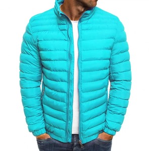 Veste d'hiver matelassée à col montant en patchwork 100% nylon - Product Image 1
