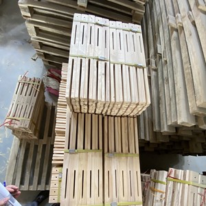 Listones de cama de madera LVL OEM/ODM y puntales de cabecero de madera Grabado de logotipo gratis Calidad duradera Hecho en Vietnam - Product Image 6