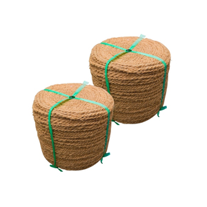 Corde en fibre de coco résistante aux intempéries pour la fixation et la sécurisation des matériaux dans la construction, le jardinage et l'utilisation extérieure générale - Product Image 1
