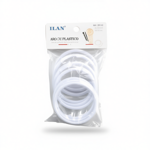 Cerchio in plastica Ilan da 70 mm per acchiappasogni, 8 pezzi - Product Image 1