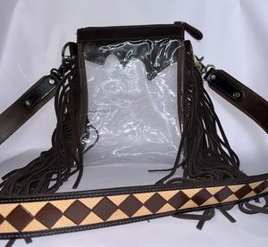 Bolso Ejecutivo de Cuero Genuino para Mujer, con Cierre, Estilo Bohemio, Estampados de Animales, para Uso Diario, Viajes, Invierno, Hecho en India, Primavera - Product Image 3