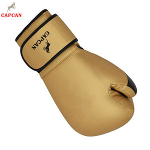 Gants de boxe en cuir haute performance pour l'entraînement des athlètes avec protection renforcée et évacuation de l'humidité - Product Image 6