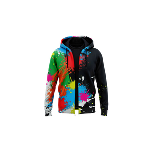 เสื้อฮู้ดดี้พิมพ์ลายแบบซับลิเมชั่น น้ำหนักมาก สั่งทำโลโก้ได้ สำหรับผู้ชายและผู้หญิง แบบยูนิเซ็กซ์ พร้อมงานปักพิมพ์นูน - Product Image 1