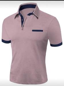 Polo de Diseño Sólido y Resistente para Hombre, Colección de Verano, Polo Básico Importado, Polo Liso en Tallas Grandes, Venta al Por Mayor - Product Image 4