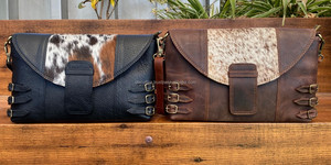 Bolso cruzado de cuero de vaca genuino de lujo para mujer de diseñador de moda al por mayor bolsos de gran capacidad de alta calidad - Product Image 4