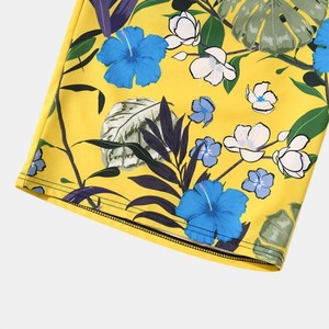 Shorts de basketball pour hommes, 100% polyester, taille mi-haute, élastique, séchage rapide, respirant, jaune, décontracté - Product Image 5
