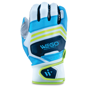 Guantes de bateo de béisbol profesionales de piel de cabra lisa con puño corto para jóvenes 2026 - Product Image 2