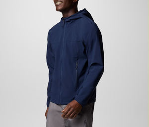 Veste softshell homme, résistante à l'eau, coupe-vent, respirante, pour la randonnée et le travail en extérieur, durable, chaude, coupe ajustée pour toutes les saisons - Product Image 4