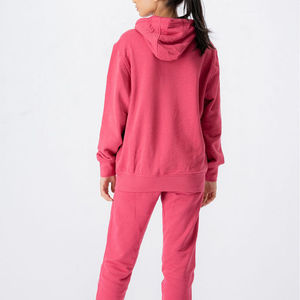 Winter Solid Plain <b>Women</b> Tracksuit <b>Fleeced</b> Sweat <b>Pant</b> And Hoodie Jogging Suit Sets Custom Unisex Sweatsuit Tracksuit - Product Image 2