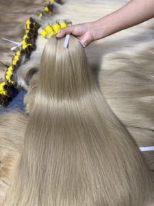 Extensions de cheveux en vrac NASA HAIR VIETNAM, cheveux vierges super double drawn, blonds, 100% cheveux vietnamiens, sans traitement chimique - Product Image 4