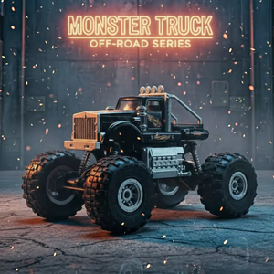 Camioneta Monstruo RC de Alta Velocidad Mirana - Control Remoto de 2 Canales |   Controlado por aplicación |   Auto de Carreras para Niños |   Altavoz Todoterreno - Product Image 1