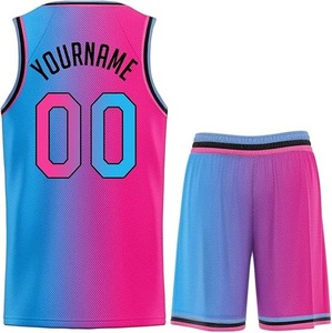 Maillot et short de basket-ball personnalisés pour hommes et jeunes, uniforme avec nom et numéro brodés ou imprimés, vêtements de sport - Product Image 2