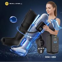 Masseur pour les pieds et les jambes à pression d'air réglable et rechargeable pour un confort quotidien OEM AS ALL STAR CE