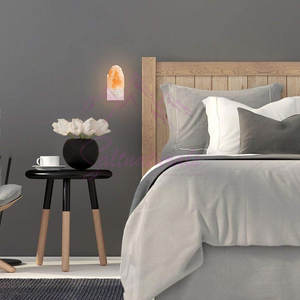Lampe en sel de l'Himalaya au design classique, lampe en sel de l'Himalaya en pierre naturelle, décoration d'intérieur, lampe en sel de l'Himalaya - Product Image 4