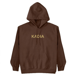 เสื้อฮู้ดดี้และเสื้อสเวตเชิ้ตสีน้ำตาลสำหรับผู้ชาย KADIA แบบสั่งทำ ขายส่งคุณภาพสูง แบรนด์ส่วนตัว ผ้าฟลีซ สกรีนโลโก้ได้ เสื้อฮู้ดดี้แบบ unisex มีกระเป๋า - Product Image 1
