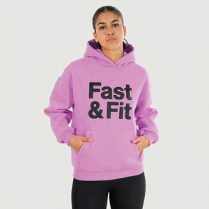 Compre sudaderas con capucha personalizadas, transpirables, informales, de estilo urbano, con hombros caídos, ecológicas, de punto, para invierno. - Product Image 1