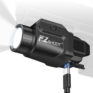 Linterna Táctica Recargable EZshoot para Exteriores con Fuente de Luz LED de 500 Lm, Modos Constante y Estroboscópico - Product Image 1