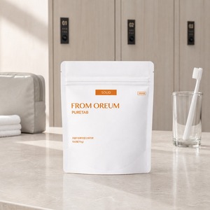 [FROM OREUM] Gama de Productos para Viajes de Negocios, Pasta de Dientes Sólida en Envase Recargable para el Cuidado Bucal Diario y el Cuidado Personal - Product Image 1