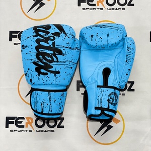 Gants d'entraînement MMA Fairtex vert et or à fermeture auto-agrippante, modèle goutte d'eau, les plus vendus et très tendance - Product Image 2