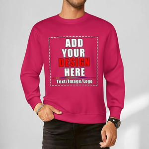 Ultimate Comfort Men’s Custom Sweatshirt – Soft Fleece Interior, Breathable Cotton Outer - Product Image 2
