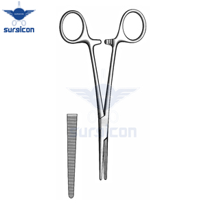 คีมหนีบหลอดเลือด Crile Artery Forcep Delicate ขนาด 14 ซม. / 5-1/2 นิ้ว แบบตรง สำหรับห้ามเลือด ใช้ในศัลยกรรม ผลิตจากเหล็กกล้าไร้สนิมคุณภาพสูง - Product Image 4