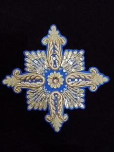 Gran Oferta Nuevo Diseño Insignias Bordadas Bordado Dorado Escudo de Regalia Masónica/Insignia Bordada a Mano/Emblema de Blazer con Hilo de Bullion UK - Product Image 4