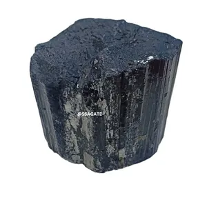 Pierres naturelles donnant des vibrations positives Tourmaline noire couleur rose brute/brute disponibilité en vrac pierre d'énergie avec la meilleure qualité