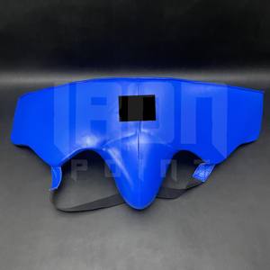 Guantes de Boxeo Azules Personalizables de Primera Calidad, con Agarre Ergonómico, Cuero Vacuno Genuino, Acolchado Grueso de 4 Capas, con Cordones Antideslizantes - Product Image 6