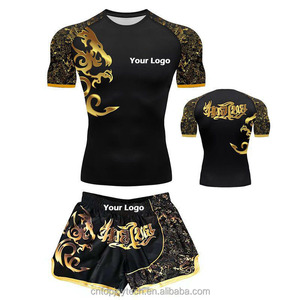 Conjunto de Chaleco y Pantalones Cortos Reversibles de Boxeo, Transpirables, de Nailon, para Kickboxing, Ejercicio, Deportes de Combate, Entrenamiento Profesional en Equipo - Product Image 3