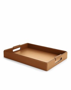 Bandeja para Servir Hielo de Madera Negra Premium, Moderna, Antiadherente, Ecológica, con Estampado Floral, Linea Exports Inc LE-F11125 - Product Image 2