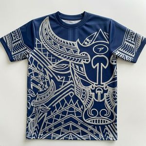 เสื้อยืดกีฬาสำหรับผู้ชายเสื้อโพลีเอสเตอร์ระบายอากาศลายแบบกำหนดเอง - Product Image 1