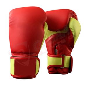 Red-White Leather Boxing-Fighting <b>Glove</b> With Attached-Thumbed Training-Boxing Gym Fitness Equipment-Boxing Kickboxing <b>Gloves</b> - Product Image 4