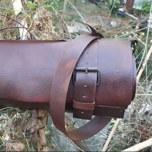 Bolsa y Estuche para Cuchillos de Chef, Hechos a Mano, de Cuero Genuino, Modelo LKR-0364 - Product Image 1