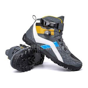 Las Mejores Botas de Motocicleta Impermeables de Cuero, Unisex, de Alta Calidad, con Logotipo Personalizado, MOQ Bajo, Cómodas - Product Image 2