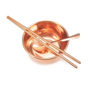 Tazón de Cobre para Servir, Vajilla Metálica para Comida, para Restaurante, Hotel, Catering, Bodas, Cenas, Fiestas, Hogar - Product Image 1