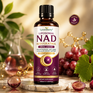 Líquido Oral Liposomal de NAD y Resveratrol LyonsBarry para Antioxidación, Antienvejecimiento y Apoyo Energético Celular - Product Image 3