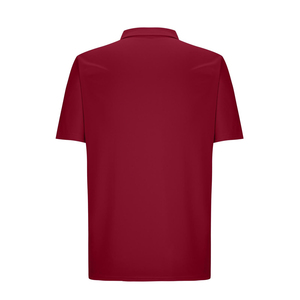 Men's High Quality 100% Polyester Knitted Quarter Zipper for Shirt Quick Dry Breathable Fitness Printed Logo Short Sleeve - Product Image 2