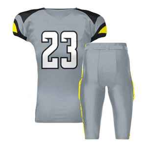 Uniforme de football américain personnalisé avec logo imprimé, tissu léger et design respirant - Product Image 2
