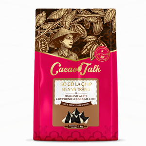 Fournisseur en gros de grande envergure, expédition rapide mondiale, pépites de chocolat noir et blanc, cacao HALAL, OEM/ODM, 1KG, 10KG, pour biscuits et gâteaux - Product Image 1