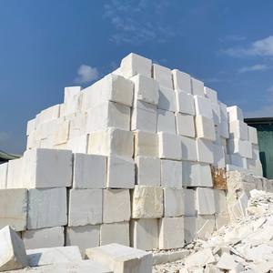 Bloque de Mármol Blanco Cristalino de Vietnam, Gran Tamaño, Directo de Cantera, Mármol Natural Impermeable, para Uso en Interiores de Apartamentos Modernos, Ecológico - Product Image 1
