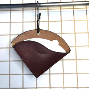 Al-Amir Handmade Leather for <b>Coffee</b> <b>Filter</b> Holder with Bamboo Base UV Printing Model YGM 1280 Promotional Office Product - Product Image 6