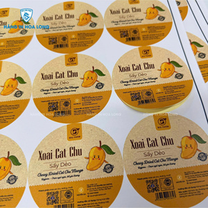 Étiquettes personnalisées OEM ODM en rouleau, étiquettes autocollantes en PP imperméables, étiquettes d'emballage de produits, fabricant vietnamien - Product Image 6