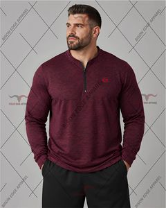 <b>Men's</b> Navy Blue Anti-Wrinkle <b>Collarless</b> Full Sleeve Zipper Casual <b>Shirt</b> Quick Dry Knitted Solid Color Polyester/Cotton Autumn XS - Product Image 4