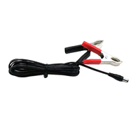 Câble de charge pour voiture avec prise DC vers pince crocodile, adaptateur d'alimentation pour connexion et charge de batterie de véhicule