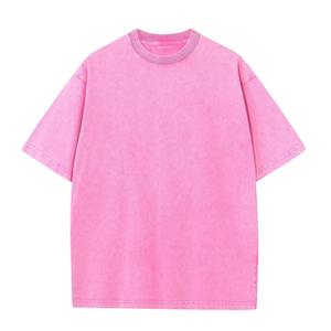 T-shirts délavés à l'acide pour hommes, t-shirt délavé à l'acide, look vintage, coton, streetwear, mode estivale, qualité supérieure, style élégant, confort, coupe ajustée - Product Image 1