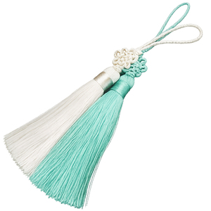 [Goyu] Ornement traditionnel coréen en soie Norigae avec pompon, pendentif décoratif pour Noël, Halloween, Nouvel An, emballage cadeau, pochette porte-bonheur - Product Image 6
