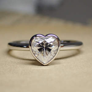 IGI/GIA Lab Grown Cut Diamond Vintage 14k jaune mariage/bague de fiançailles unisexe or blanc fin pour anniversaire fête-digne - Product Image 1