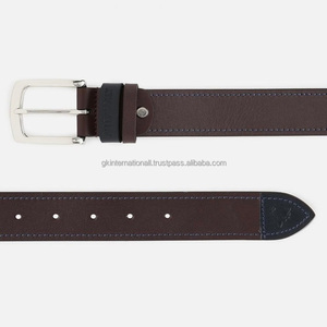 Cinturón de Cuero Genuino para Hombre, Estilo Retro, Talla Grande, Casual, con Hebilla de Aleación, Cuero Vacuno Puro, Cinturones Casuales de Moda para Hombre - Product Image 2