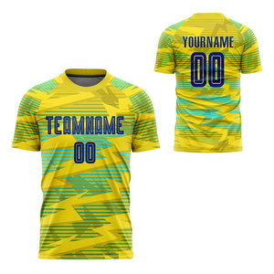 Anti Shrink Feature Sublimation Print Quick Dry Outdoor Sportswear Custom Team Name Print <b>Soccer</b> Uniform Jerseys Shirts - Product Image 6